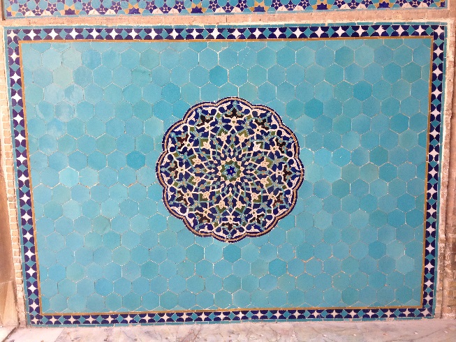 کاشی ها مسجد جامع یزد